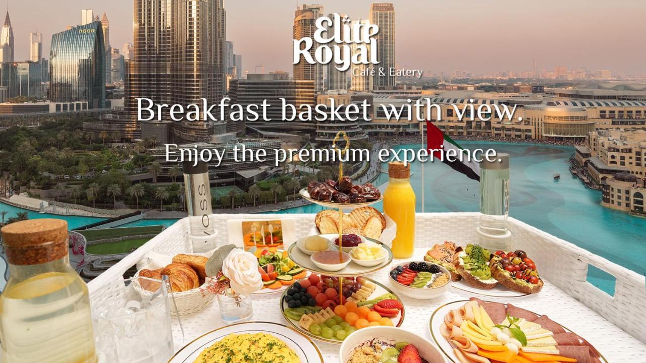 Elite Royal Apartment - Full Burj Khalifa & Fountain View - Premier - 2 Bedrooms & 1 Open Bedroom Without Partition Dubai Eksteriør bilde