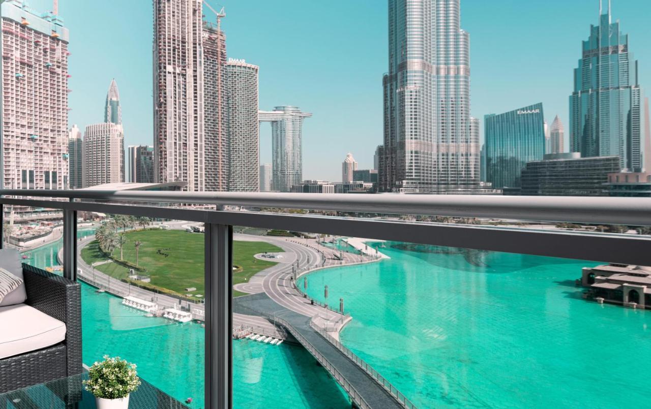 Elite Royal Apartment - Full Burj Khalifa & Fountain View - Premier - 2 Bedrooms & 1 Open Bedroom Without Partition Dubai Eksteriør bilde