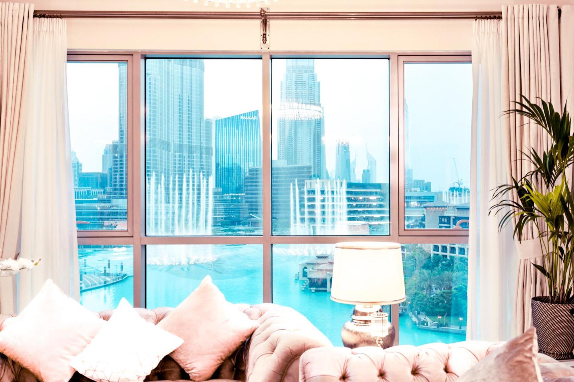 Elite Royal Apartment - Full Burj Khalifa & Fountain View - Premier - 2 Bedrooms & 1 Open Bedroom Without Partition Dubai Eksteriør bilde